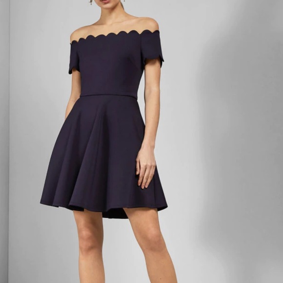 Ted Baker London Dresses & Skirts - Ted Baker London Fellama Bardot Off-the-Shoulder Dress